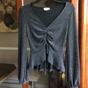 Ruched sexy top size L